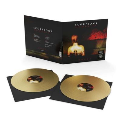 Scorpions Humanity Hour I LTD 180g 2LP Gold Vinyl Gatefold 2023 BMG