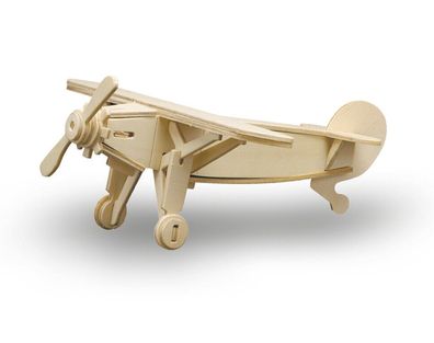 Puzzle Sportflieger 3D - Holzbausatz Sportflieger Basteln, Modellbau