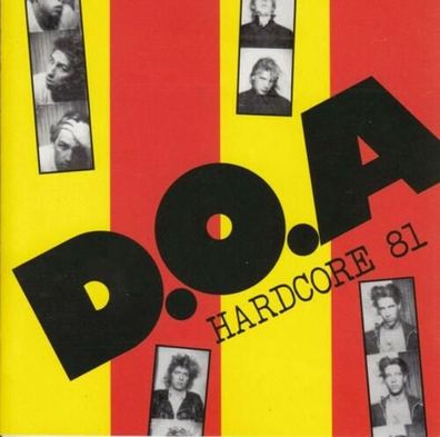 D.O.A. Hardcore 81 1LP Vinyl Sudden Death Records SDR0049
