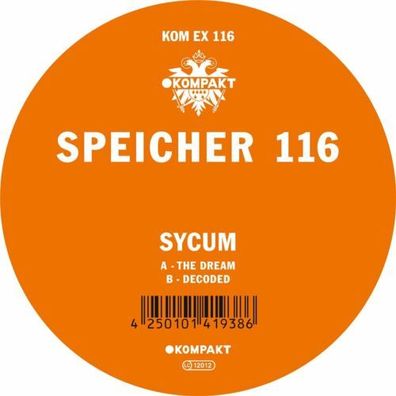 SYCUM Kompakt Speicher 116 The Dream Decoded 12" Vinyl KOMEX116