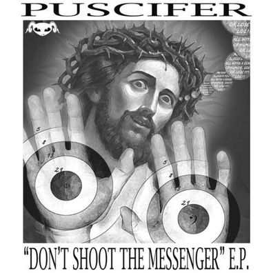 Puscifer Don't Shoot The Messenger EP 12" Opaque Gold Vinyl 2023 Alchemy Rec