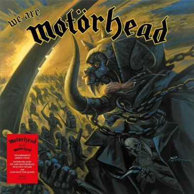 Motörhead We Are Motörhead 1LP Translucent Green Vinyl 2023 Murder One