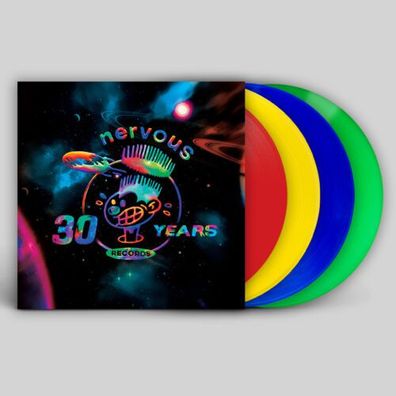 Various 30 Years Part 1 4x12" Colored Vinyl Gatefold 2021 Nervous Records