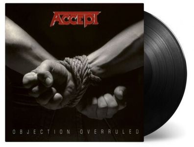 Accept Objection Overruled 180g 1LP BLACK Vinyl 2020 Music On Vinyl MOVLP2451