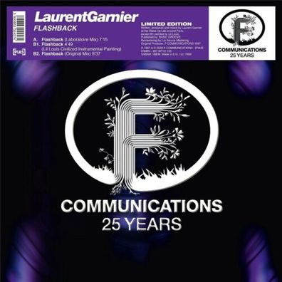 Laurent Garnier Flashback 12" Vinyl F-Com