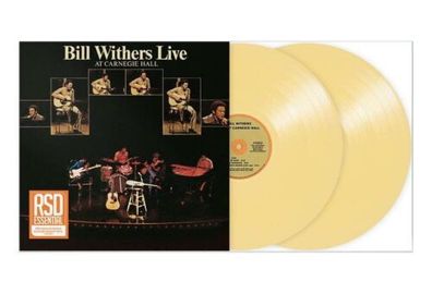 Bill Withers Live At Carnegie Hall 2LP Yellow Vinyl Gatefold 2023 Legacy