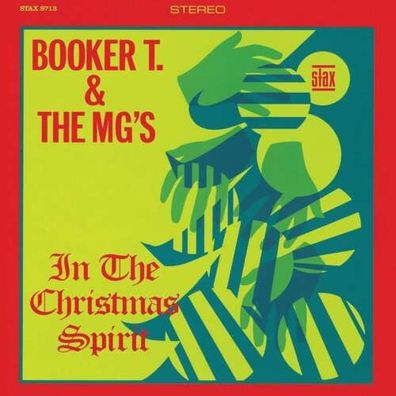 Booker T & The MG's In The Christmas Spirit 1LP Clear Vinyl 2023 Stax