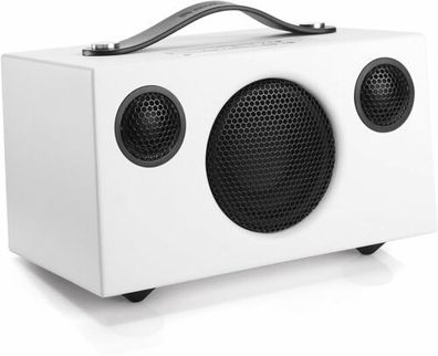 Audio Pro C3 Portabler Multiroom Lautsprecher Weiss WiFi AirPlay