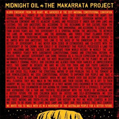 Midnight Oil Makarrata Project 1LP Black Vinyl 2020 Sony Music
