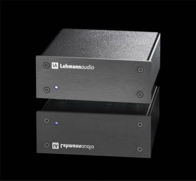 Lehmannaudio Black Cube SE II schwarz High End MM MC Phonovorverstärker