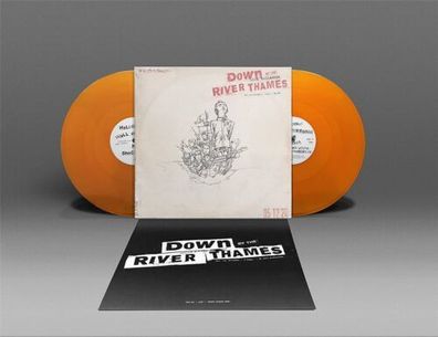 Liam Gallagher Down By The River Thames Live 2LP Orange Vinyl 2022 Warner