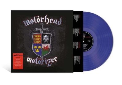 Motörhead Motörizer 1LP Blue Vinyl Gatefold 2023 BMG