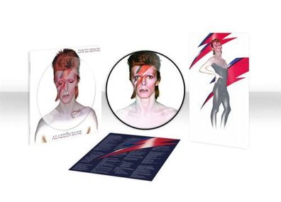 David Bowie Aladdin Sane 1LP 50th Anniversary Picture Disc 2023 Parlophone