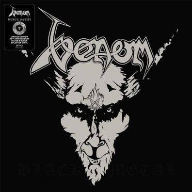 Venom Black Metal 1LP Splatter Vinyl 40th Anniversary 2022 BMG