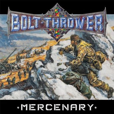 Bolt Thrower Mercenary 180g 1LP Black Vinyl Gatefold Poster 2021 Metal Blade