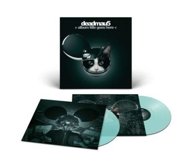 deadmau5 Album Title Goes Here 2LP Blue Vinyl Gatefold 2024 Mau5trap Recordings