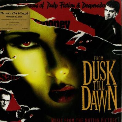 From Dusk Till Dawn Soundtrack 180g 1LP Vinyl Gatefold 2012 Music On Vinyl