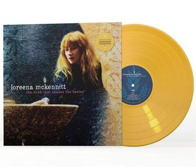 Loreena McKennitt The Wind That Shakes The Barley 1LP Yellow Vinyl 2022 Quinlan