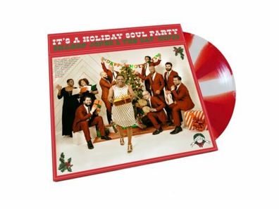 Sharon Jones And The Dap Kings It's A Holiday Soul Party! 1LP Candy Cane Vinyl