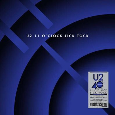 U2 11 O’Clock Tick Tock 40th Anniversary LTD 12" Vinyl Record Store Day 2020