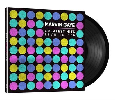 Marvin Gaye Greatest Hits Live In '76 1LP Vinyl 2023 Mercury Studios