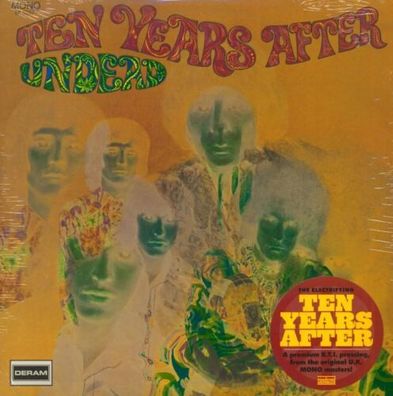 Ten Years After Undead 1LP Vinyl Mono 2022 Sundazed Music