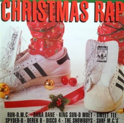 Various Artists Christmas Rap 1LP Vinyl 2023 Get On Down Hip Hop 50 GET51519LP