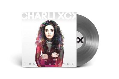 Charli XCX True Romance 1LP Silver Vinyl 2023 Asylum Records