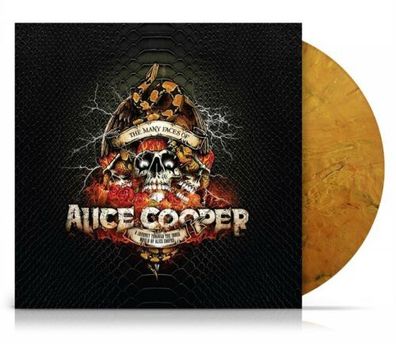 Various Many Faces Of Alice Cooper 2LP 180g Coloured Vinyl Music Brokers VYN039