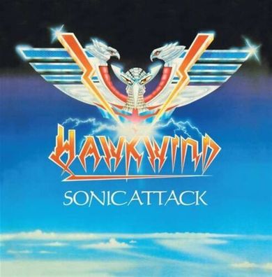 Hawkwind Sonic Attack 1LP Blue Vinyl + 7" Bonus Single 2022 Atomheng