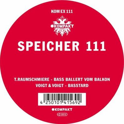 T. Raumschmiere / Voigt & Voigt Kompakt Extra Speicher 111 Bass ballert Basstard