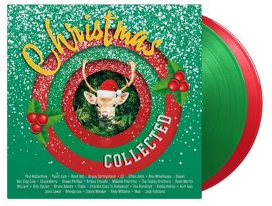Various Christmas Collected 180g 2LP Red & Green Vinyl 2023 Music On Vinyl