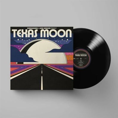 Khruangbin & Leon Bridges Texas Moon 12" Black Vinyl 2022 Dead Oceans DOC254LP