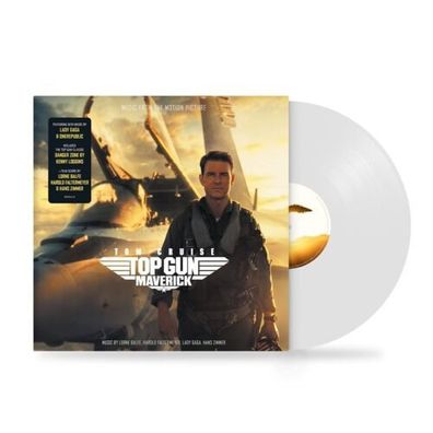 Various Top Gun Maverick 1LP White Vinyl Gatefold 2022 Interscope Records