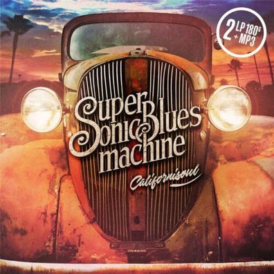 Supersonic Blues Machine Californisoul 180g 2LP Vinyl Gatefold 2017 Provogue