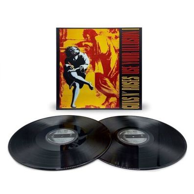 Guns N' Roses Use Your Illusion I 180g 2LP Vinyl Gatefold 2022 Geffen