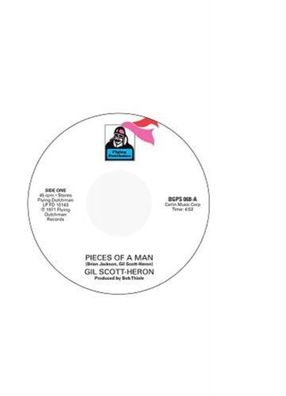 Gil Scott-Heron Pieces Of A Man I Think I'll Call It Morning 7" Vinyl 2022 BGP