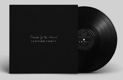 Leonard Cohen Thanks for the Dance 1LP Vinyl Gatefold 2019 Columbia
