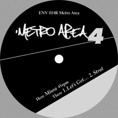 Metro Area 4 12" Vinyl Reissue 2023 Environ ENV014R