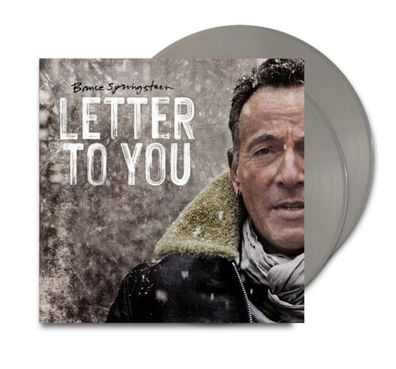 Bruce Springsteen Letter To You LTD Indie Store 2LP Grey Vinyl Gatefold + Bookle