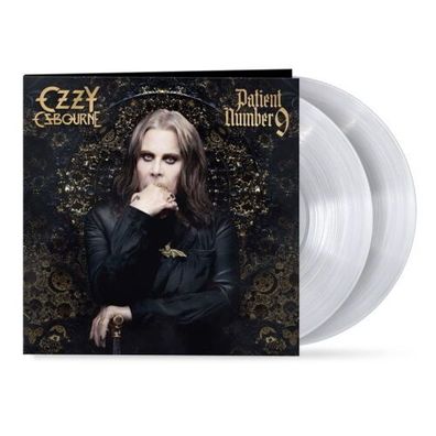 Ozzy Osbourne Patient Number 9 2LP Clear Vinyl Gatefold 2022 Epic