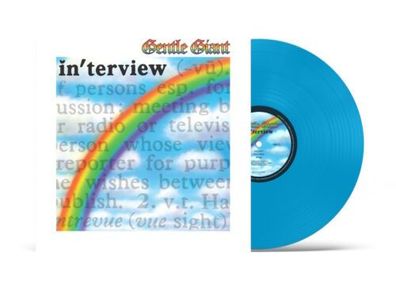 Gentle Giant In'terview 2023 Steven Wilson Remix 180g 1LP Sky Blue 2023