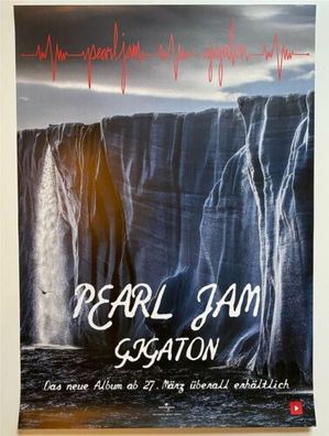 Pearl Jam Gigaton Original Album Promo Poster Plakat A1 84 x 59 cm