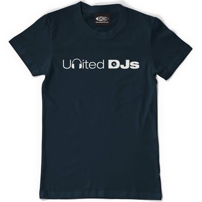 Technics DMC T-Shirt United DJs Navy Blue Blau UDJ1