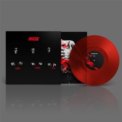 Rammstein Angst 7" Vinyl Transparent Red 2022 Universal