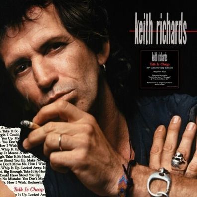 Keith Richards Talk Is Cheap 180g 1LP Vinyl 2019 Mindless Records