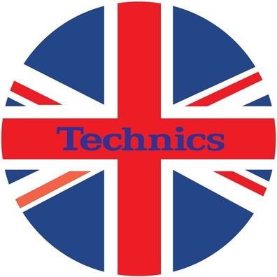 Slipmat DMC Technics Union Jack Flag UK Flagge 1 Stück MFL1