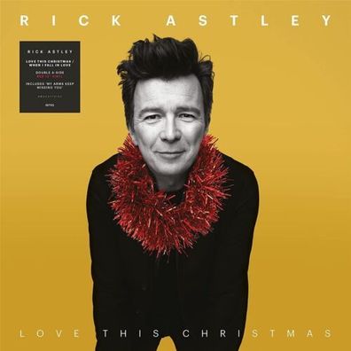 Rick Astley Love This Christmas When I Fall in Love LTD 12" Red Vinyl 2022 BMG