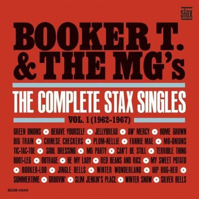 Booker T & The MG's The Complete Stax Singles Vol.1 1962-1967 LTD 2LP Red Vinyl