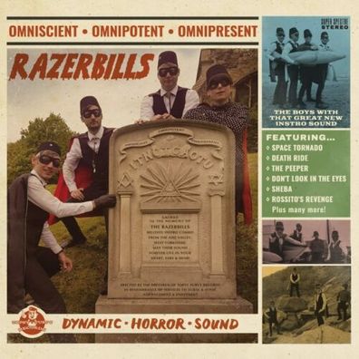 The Razerbills Omniscient Omnipotent Omnipresent 1LP White Vinyl 2022 Topsy Turv